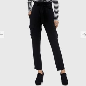 A.L.C Tie-Waist Tapered Pants